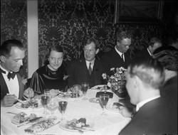 Upsala hyllar Sven Hedin 1935