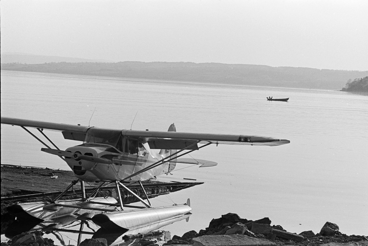 Småfly, sjøfly,Hamar, Mjøsa,