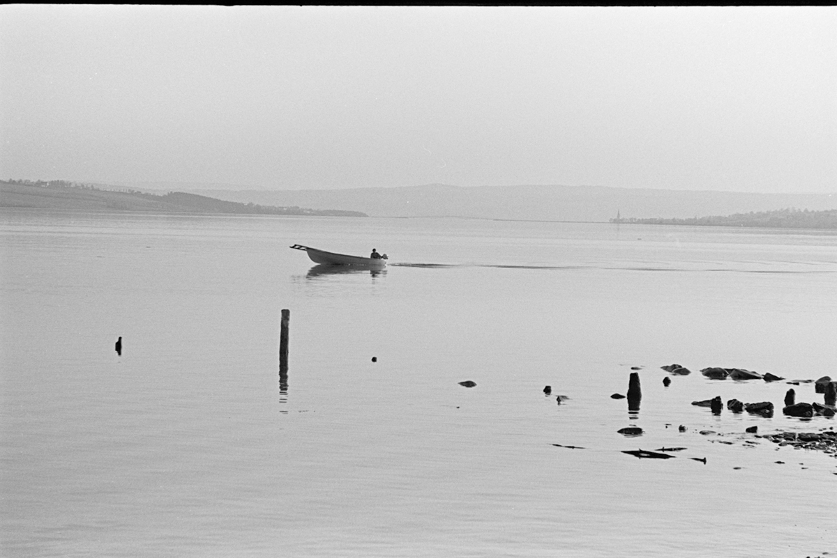Mjøsa, Høiensalodden, slipp for mjøsbåter, fritidsbåt.
