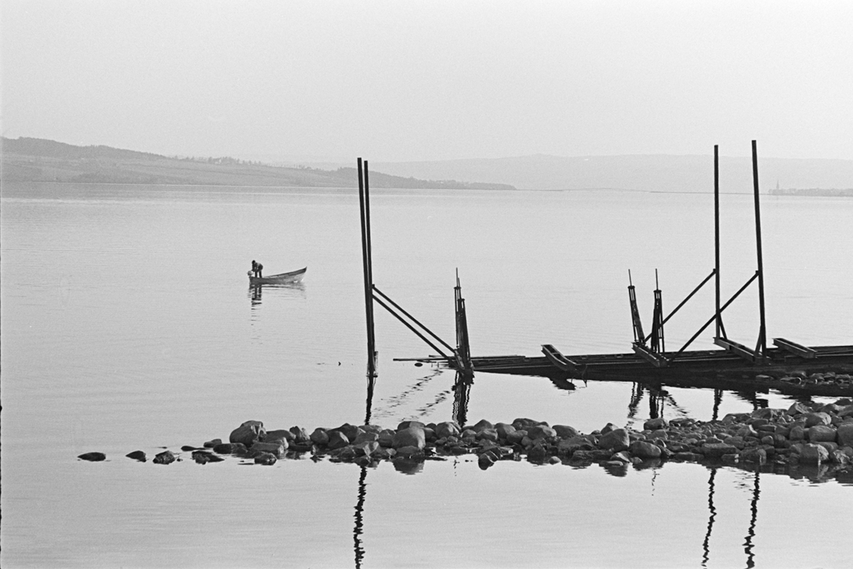 Mjøsa, Høiensalodden, slipp for mjøsbåter, fritidsbåt.
