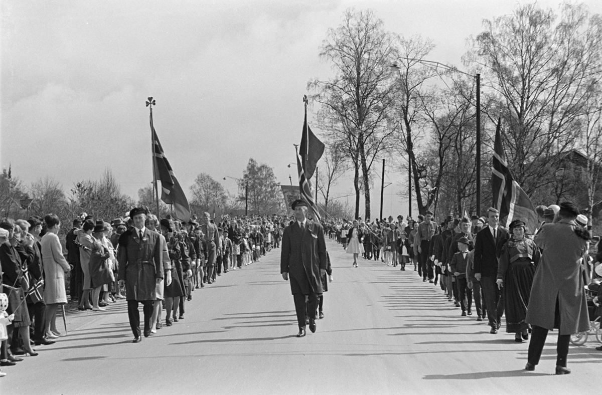 17.mai, 1965, barnetog, Ridabu, Vang H.