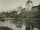 Kalmar Slott.
Foto Lundin 1921-11-03.