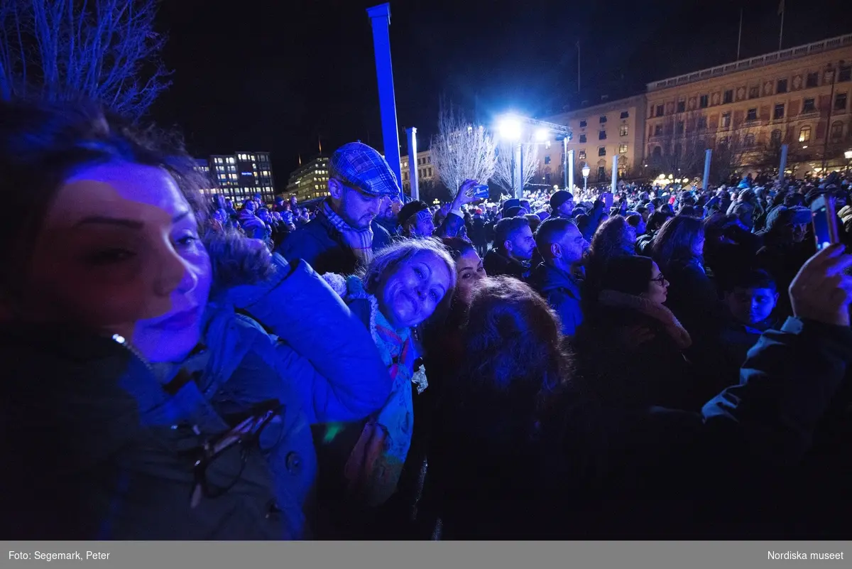 Eldfesten, Persiskt nyår, i Kungsträdgården i Stockholm 2017.