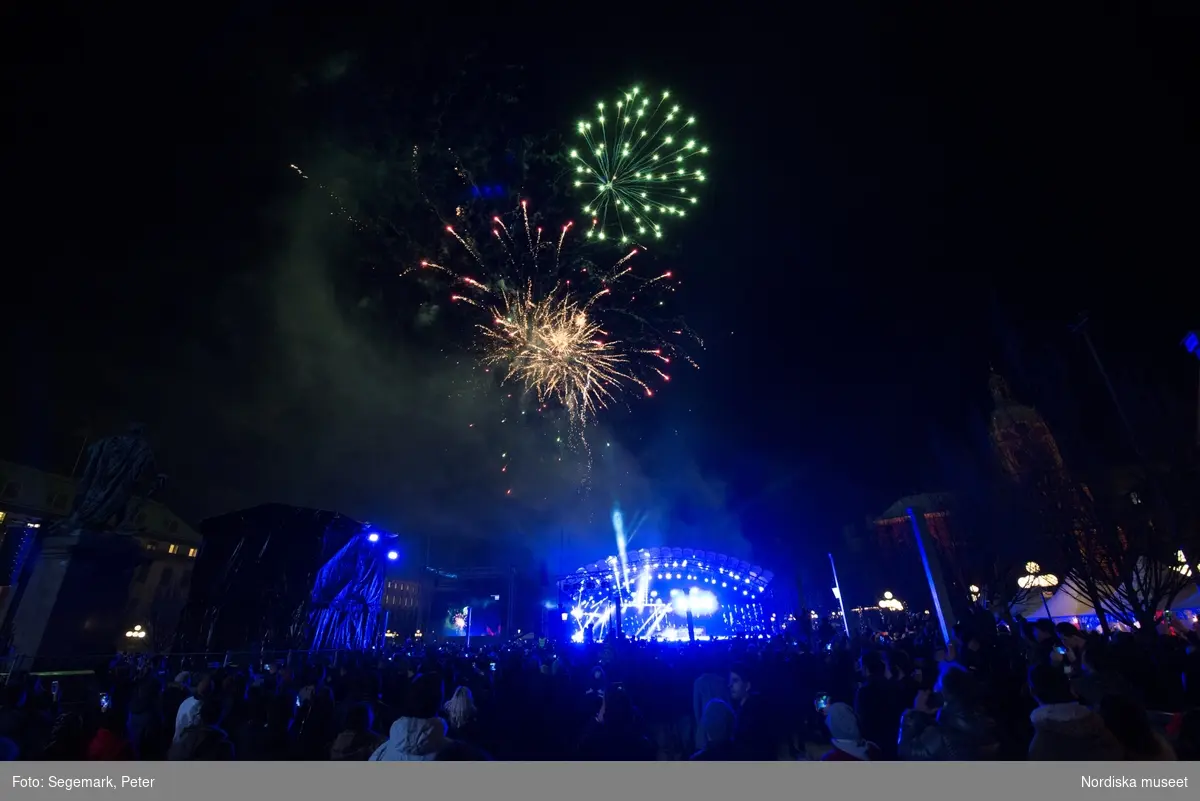 Eldfesten, Persiskt nyår, i Kungsträdgården i Stockholm 2017.