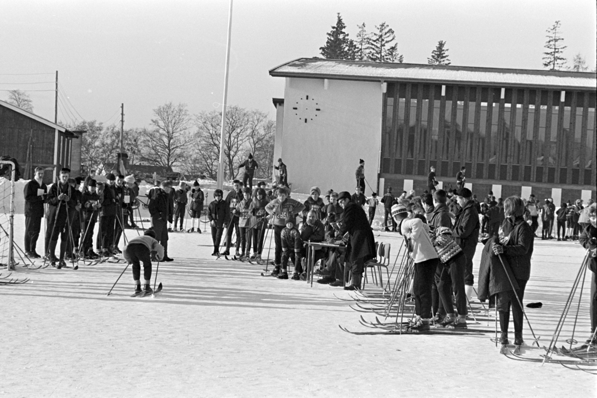 Ener ungdomsskole, Vang, langrenn, skidag,skoleskirenn, ukjent.