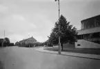 Badhuset sett från östra vallgatan. Stadsbilder tagna med hålkamera.