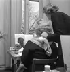 Makeupskola på Contan. 
Januari 1956.