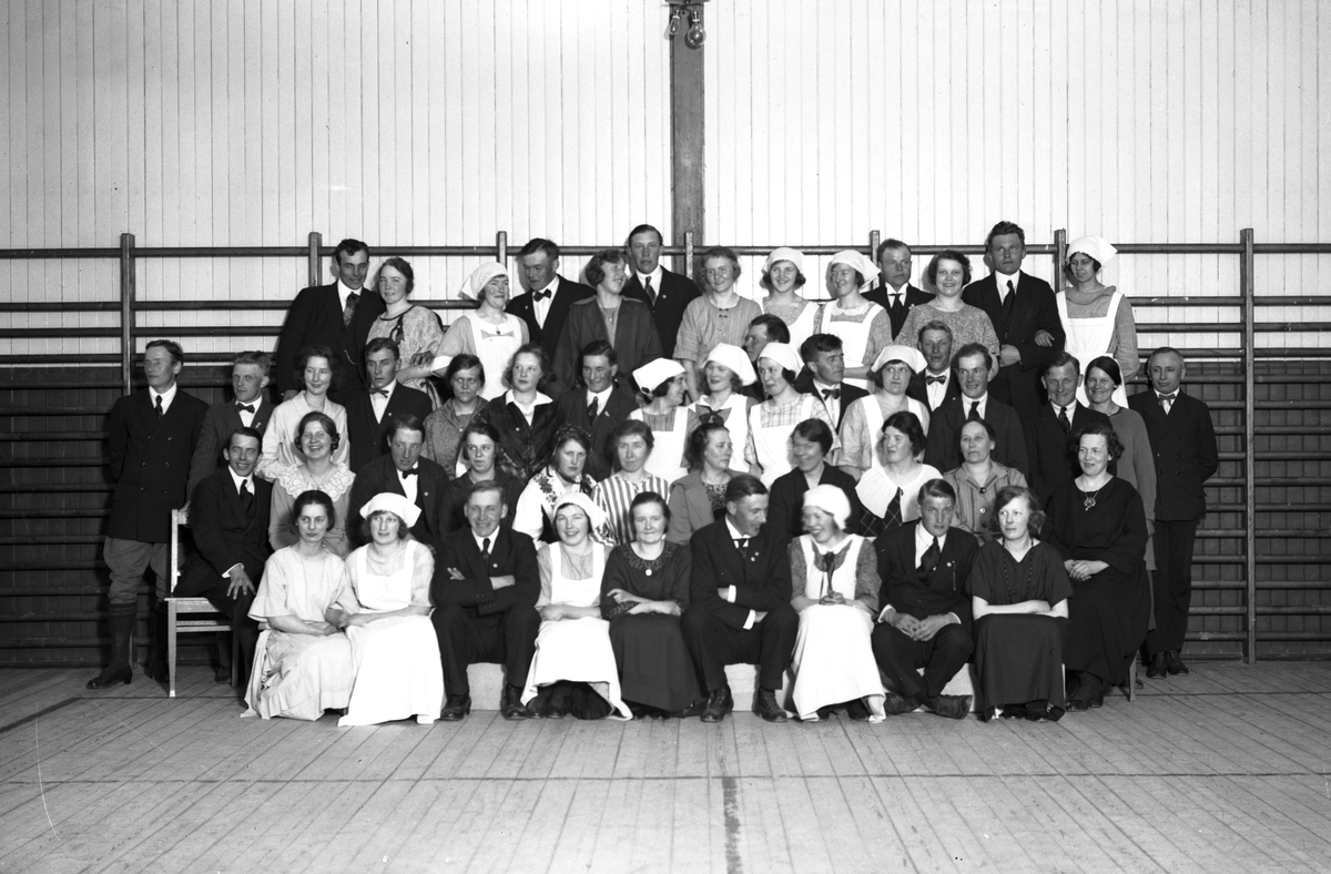 Västerbergs Folkhögskola, gruppfoto.