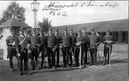 Lägervakt på Sannahed 1902.