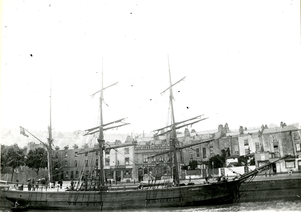 Bark 'Bravo' (b.1869, J. Abrahamsen, Bamble, Langesund, Norge)