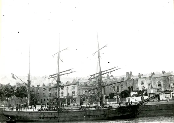 Bark 'Bravo' (b.1869, J. Abrahamsen, Bamble, Langesund, Norg