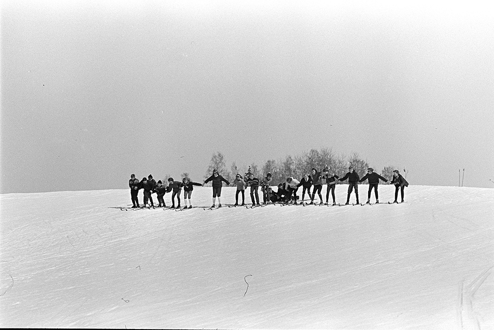 Ener Ungdomsskole, Vang H. Klassetur, skitur, Sælidjordet.