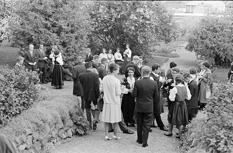 Hamar Lærerskole, hagefest,