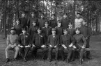 Infanterivolontärskolan Karlsborg, senare rekrytskolan för infanteriets off- och res. off. Aspiranter, 1878 - 1927. Und. off vid inf. vol. Skolan Karlsborg år 1912.