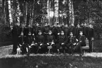 Infanterivolontärskolan Karlsborg, senare rekrytskolan för infanteriets off- och res. off. Aspiranter, 1878 - 1927. Officerare från volontärskolan.