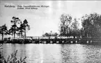 Karlsborg. Från ingenjörkårens övningar vid våta graven år 1900.