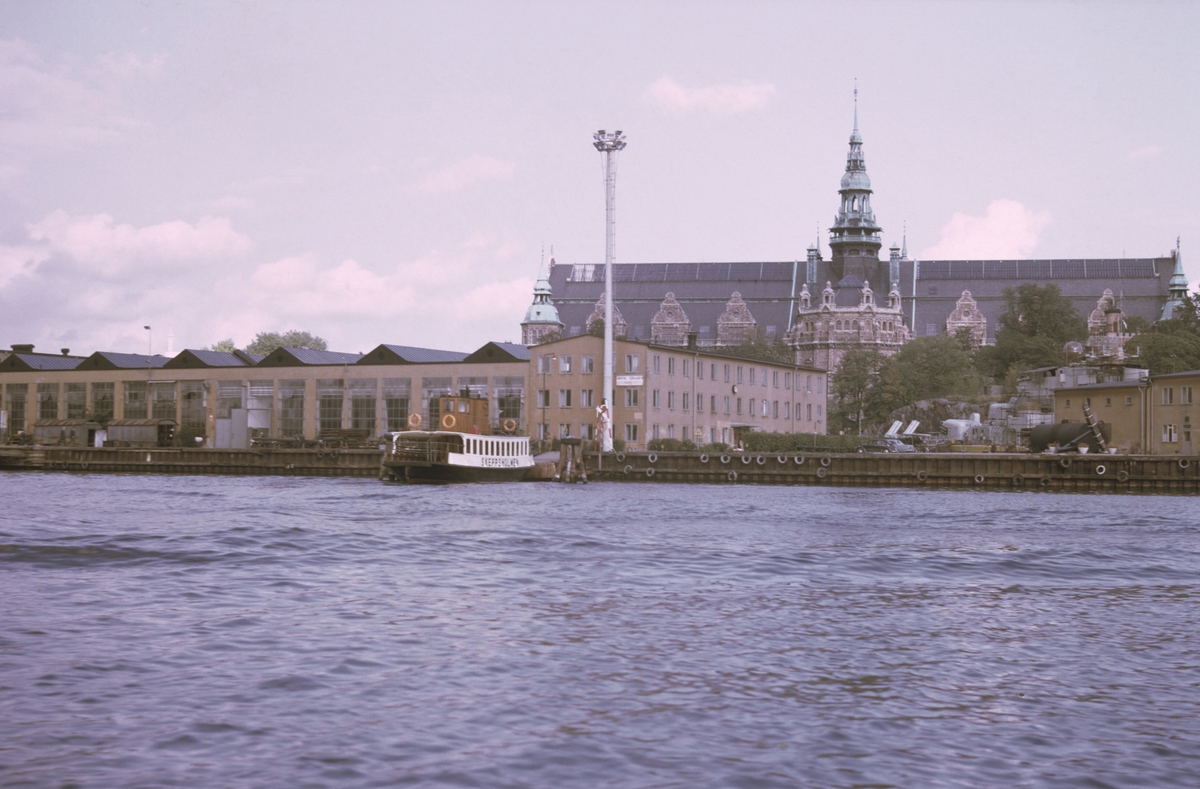 Vy mot Galärvarvet och Nordiska museet