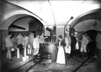 Fästningen. Slutvärnet, interiörbild från ingenjörkårens kök omkr år 1900.