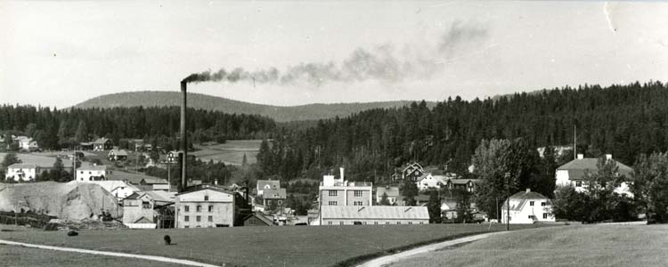 Midnäs industri i Rengsjö 1951.