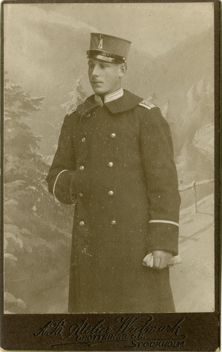 Porträtt av okänd soldat.