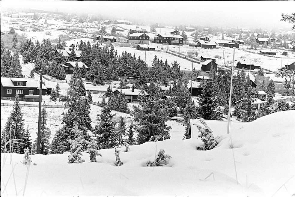 Sjusjøen, vinter.