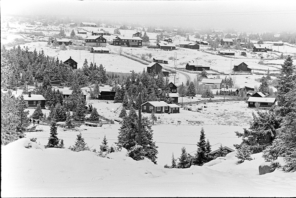 Sjusjøen, vinter.