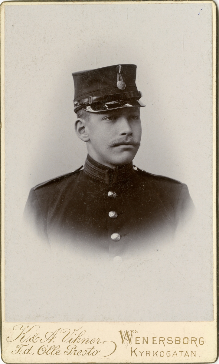 Porträtt av okänd soldat.