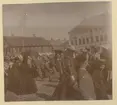 Studentexamen vid Stortorget i Kalmar 1898.