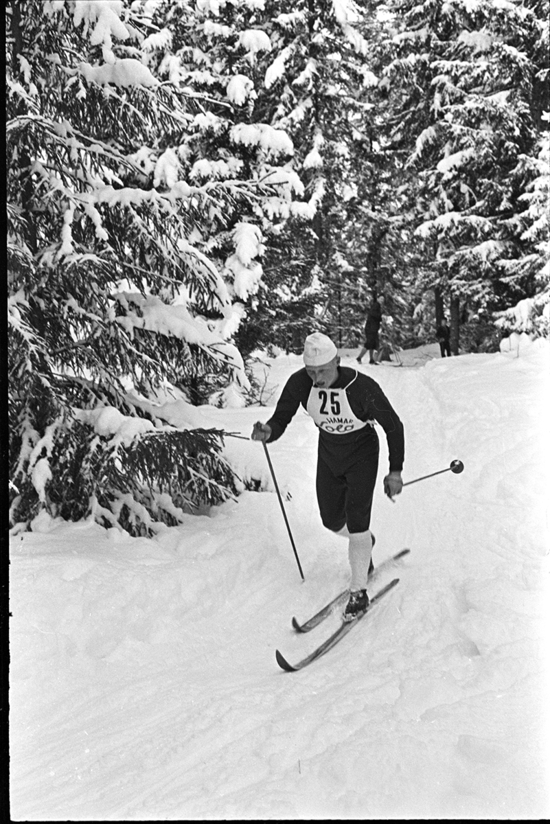 Magnar Lundemo (?)  langrenn, skisport, Alujordet, Furnes.