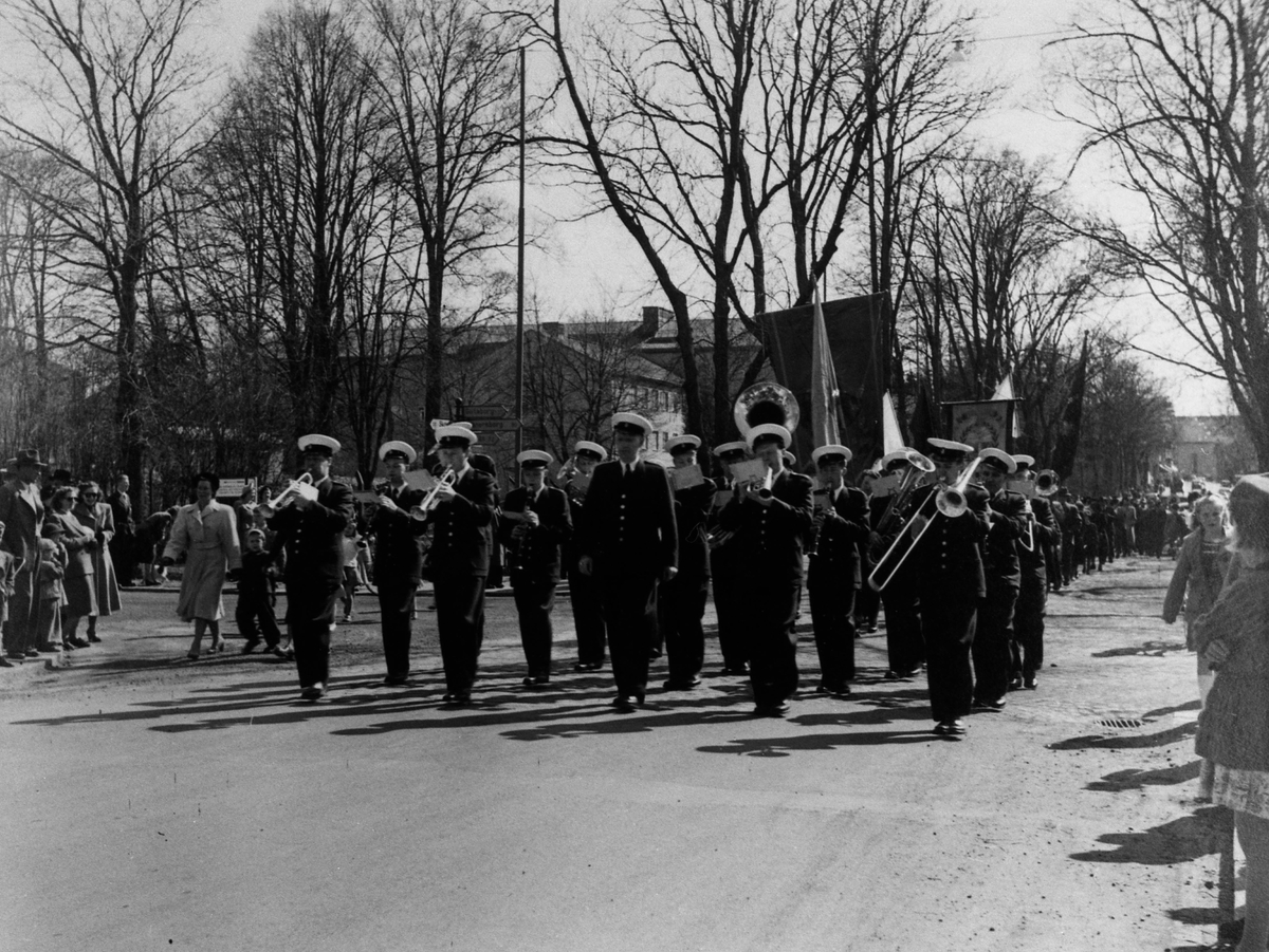 "Gårdsinteriör vid Rådhusgatan". Från utställningen "Falköping i bild" 1952.