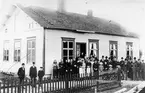 Bönhuset i Växbo. Bollnäs socken. Fotot taget 17 augusti 1899