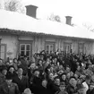 Järnvägen fyller 100 år. 
5 mars 1956. 
Bilden är tagen i Järle.