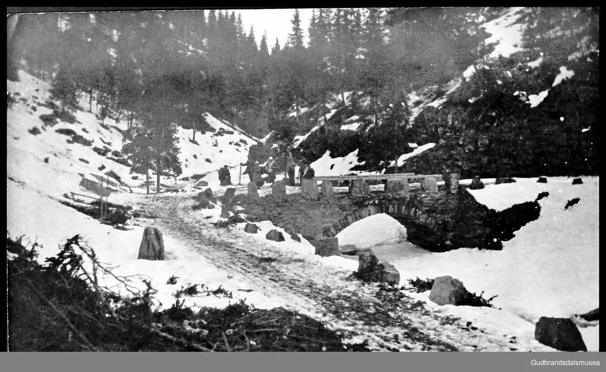 Pinsflommen i Breidalen og på Stortann 1958 .Tann-Annorsetervegen Brekkom i Ringebu.