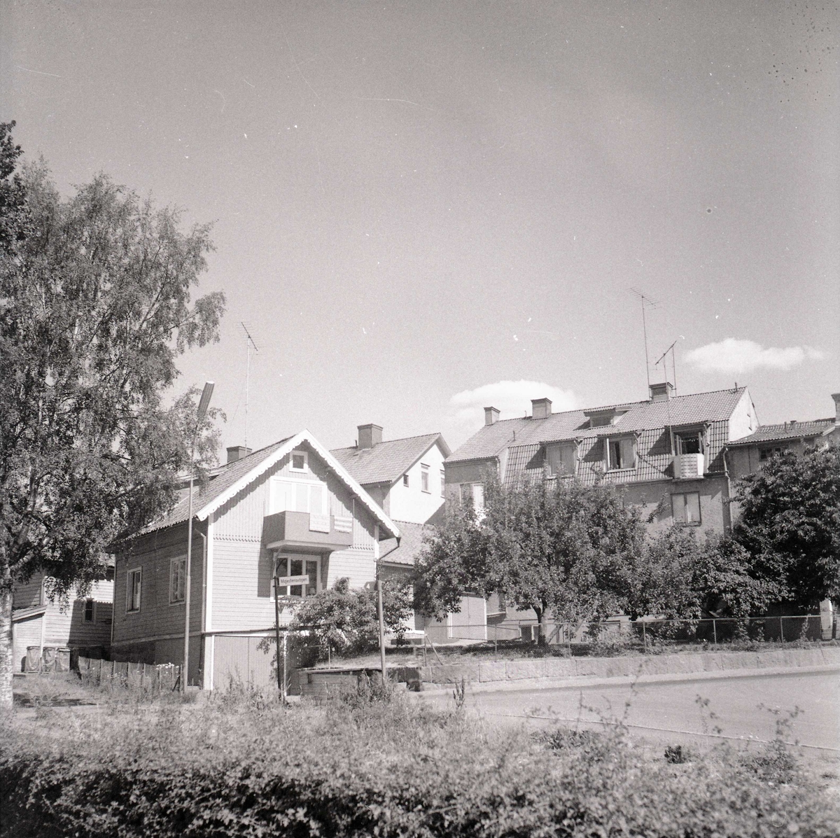 Från kyrkan mot norr.