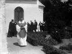 Kungliga färjeresener genom åren. Kyrklig procession.