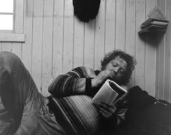 Tømmerkjøring, med hest, "Trollheimen" i Løten Almenning, he