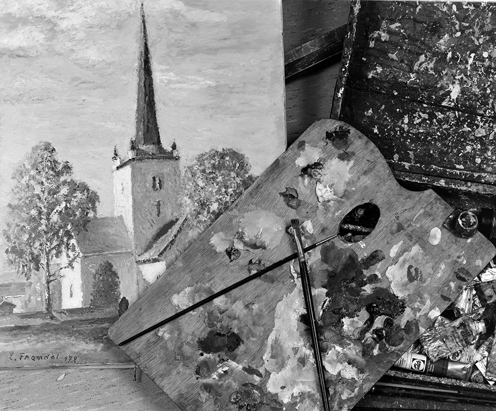 Kunstmaler Even Framdal, Ringsaker.