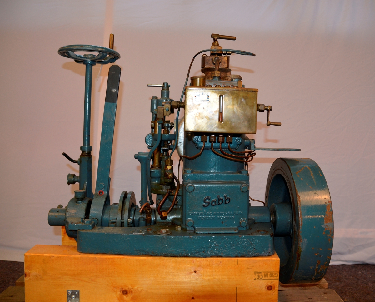 Sabb type B totakts semidiesel type B, 4-5 hk.