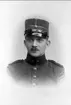 Officer artilleriet, C A R Boström född 22 dec 1885, officer 1907.