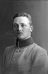 Officer artilleriet, J A Carlsson född 19 maj 1880, officer 1903.