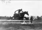 Karlsborg, ryttartävling på Heden omkr 1910.