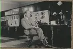 Kråks radiostation Karlsborg 1920-talet. Rörsändare L 1.