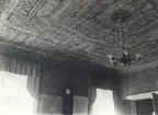 Takmålning i Dahmska huset.