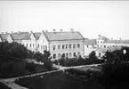 Karlsborg. Bostäder vid ammunitionsfabriken (Vanäsverken) omkr 1900.