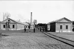 Karlsborg. Exteriör ammunitionsfabriken (Vanäsverken) år 1890.