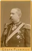 Porträtt av Cornelius Alexander Sjöcrona, generalmajor vid Skånska dragonregementet K 6.
Se även bild AMA.0021622.