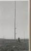 Kråks radiostation Karlsborg 1920-talet .Antennmast KV.