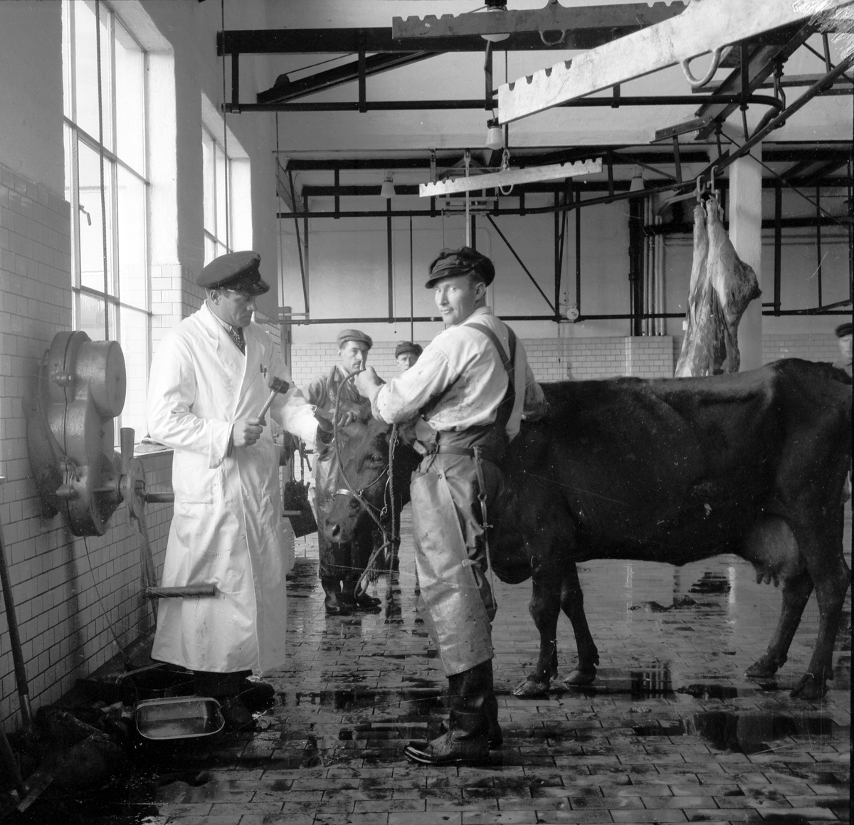 Slakthuset, Valbo. Oktober 1937




