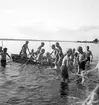 Barnutflykt till Årsunda. Storsjön. År 1936