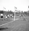 Fotbollsmatch. År 1936